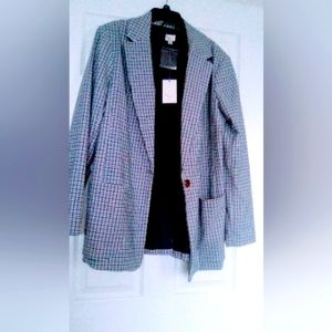 A new day thick coat blazer